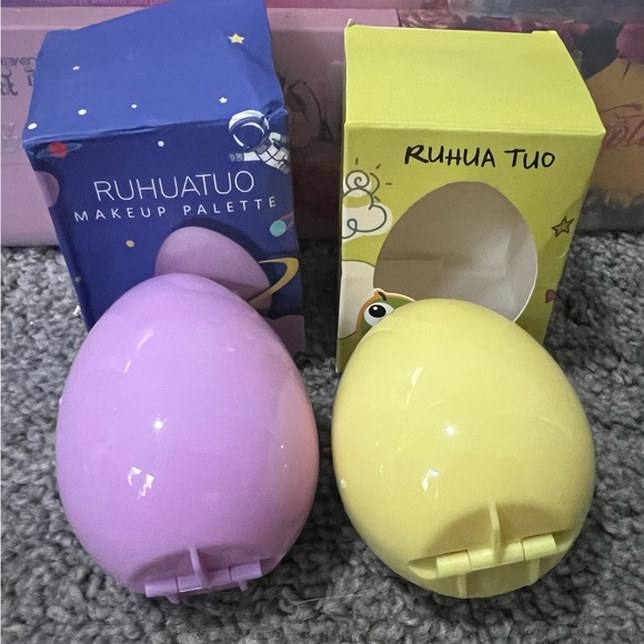 - $8 Two Easter Egg Makeup Palettes. New in boxes. $8 if bundled - Picture 3 of 7